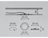 Briloner FLAT DIM LED Einbauleuchte Nickel Matt 12W 1200lm Produktbild-Vorschau 4