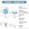 Faltbarer Silikon Wasserkessel, Camping Teekessel mit 2 Produktbild-Vorschau 2