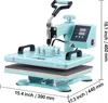 SucceBuy 12x15 pollici 8-in-1 macchina per la stampa a Anteprima dell’immagine prodotto 8