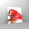 Bilder auf glas - frau modern - 40x40cm - Glasbilder - Produktbild-Vorschau 4