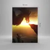 Bilder auf glas - Einteilig - Drache Rock Kreatur - 50x70cm Produktbild-Vorschau 3