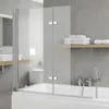139x119 CM Badewannen Duschabtrennung aus Glas Produktbild-Vorschau 9