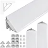 BROLLUX LED Eckprofil V24, Set 4m (2x2m) Alu Profile 45 Produktbild-Vorschau 1