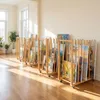 Zestaw 2 sztuk półek bambusowych do przechowywania płócien, Podgląd zdjęcia produktu 2