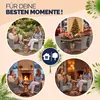 Casaria Set 4 Sedie da Giardino in Polyrattan Cuscini Anteprima dell’immagine prodotto 9