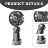 Přenosný ruční ventilátor s možností dobíjení, mini Náhled obrázku produktu 4