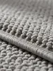 Teppich Silber rechteckig Florhöhe Profil Produktbild-Vorschau