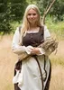 Mittelalter Carmen-Bluse, natur aus feiner Baumwolle - Produktbild-Vorschau 2