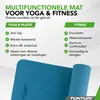 Tunturi Yoga Mat 8mm - Pilates mat - Extra dikke fitness Productafbeelding-voorbeeld 5
