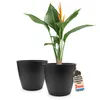 BigDean 2 Stück Blumentopf, Übertopf aus Kunststoff Produktbild-Vorschau 9