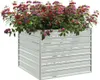vidaXL Lit surélevé de jardin 100x100x77 cm Acier galvanisé Voir les images du produit 3