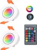 2 Stück 3W RGB LED Einbaustrahler Dimmbar Produktbild-Vorschau 1