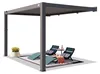 PRIMEYARD Terrassenüberdachung 3x4 m Aluminium Pfosten mit Produktbild-Vorschau 1