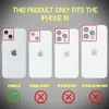 NALIA Housse transparente pour iPhone 13, étui jaune Voir les images du produit 4