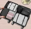 Set de voyage de 7 organiseurs de valise imperméables, Voir les images du produit 14