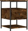 vidaXL Noční stolek Smoked Oak 40x42x56 cm výrobek ze dřeva Náhled obrázku produktu 2