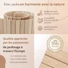 Floranica Bordure de jardin en bois flexible 10 x 200 cm Voir les images du produit 2