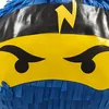 Relaxdays Pinata Ninja, mit Stab & Maske, Partypinata Produktbild-Vorschau 2