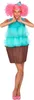 Cupcake Kostüm für Damen - türkis Produktbild-Vorschau 1