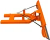 An orange snow plow attachment for a forklift, shown against a white background. Produktbild-Vorschau