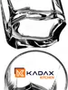 Skleněné sklenice na pití KADAX, "Meco", 12 kusů, vysoké, Náhled obrázku produktu 7