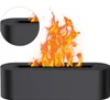 A black aroma diffuser with a flame effect. Podgląd zdjęcia produktu