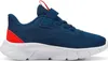 Chaussures à velcro Puma Flex Focus Modern AC+PS bleues, Voir les images du produit 5