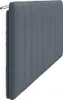 vidaXL Coussin de tête de lit "Hanko" gris foncé 200 cm Voir les images du produit 6