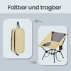 SONGMICS Campingstuhl höhenverstellbar, Klappstuhl mit Produktbild-Vorschau 7