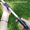 Verstellbarer teleskopischer Gartenrechen, ausziehbarer Produktbild-Vorschau 6