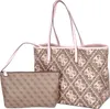 GUESS Damen Shopper Vikky Latte Logo/Pale Rose Produktbild-Vorschau 7