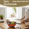 LS-LebenStil Flexibles Abtropfsieb Nudelsieb 36x19cm Produktbild-Vorschau 4
