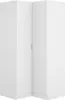 Dmora Guardaroba 2 Ante Aser 92.5x184h cm Bianco, Anteprima dell’immagine prodotto 1