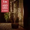 Lumineo LED Kaskadenbeleuchtung mit 6x 2 m Strängen und Produktbild-Vorschau 9
