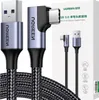 Ugreen Hochgeschwindigkeits USB-A/USB-C 90º Winkelkabel, Produktbild-Vorschau 7