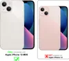Two iPhones are shown side-by-side, one white and one pink, with compatibility information below each. Anteprima dell’immagine prodotto