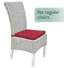 Beautissu Set di 4 cuscini per sedia Pia, 40x45 cm, rosso Anteprima dell’immagine prodotto 5