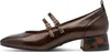 Scarpe con tacco alto, strisce e cinturini Anteprima dell’immagine prodotto 9
