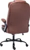 The Living Store Bürostuhl mit Massagefunktion Hellbraun Produktbild-Vorschau 4