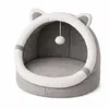 QLS Casa per gatti in peluche con cuscino 31x30x28 cm - Anteprima dell’immagine prodotto 5