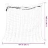 Heunetze 2 Stk. Rund Weiß 100x100 m PP Produktbild-Vorschau 9