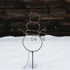 Anna's Collection LED Gartenstecker Schneemann 56 LEDs Produktbild-Vorschau 2