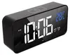 Reloj de espejo multifuncional con alarma y termómetro, Vista previa de la imagen del producto 6