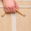 Relaxdays Wäschekorb mit Deckel, Bambus, 90 l, faltbare Produktbild-Vorschau 8