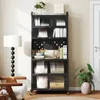 COSTWAY Armoire de cuisine à 6 niveaux, armoire buffet avec Voir les images du produit 3
