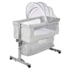 Babywiege Beistellbett Kinderbett mit Moskitonetz und Produktbild-Vorschau 5