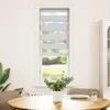 vidaXL Dvojitá roletka, bílá, 40 x 150 cm, šířka látky 35,9 Náhled obrázku produktu 1