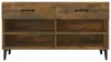 vidaXL Schuhschrank Räuchereiche 102x35x55 cm Holzwerkstoff Produktbild-Vorschau 5