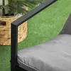 Sweiko Gartenmöbel-Set, 1 Glastisch, 2 Sessel. 1 Sofa, Produktbild-Vorschau 11