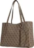 Guess Guess Brenton Tote 2in 1 Sac Beige Voir les images du produit 12